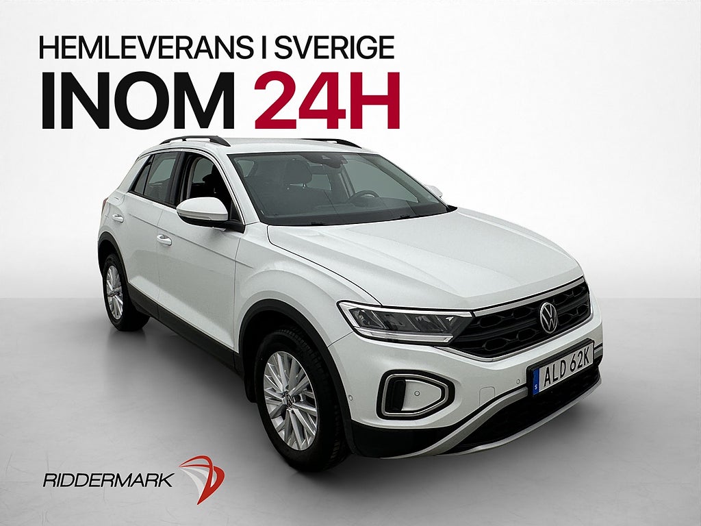 Volkswagen T-Roc 1.5 TSI 150hk Cockpit Kamera CarPlay