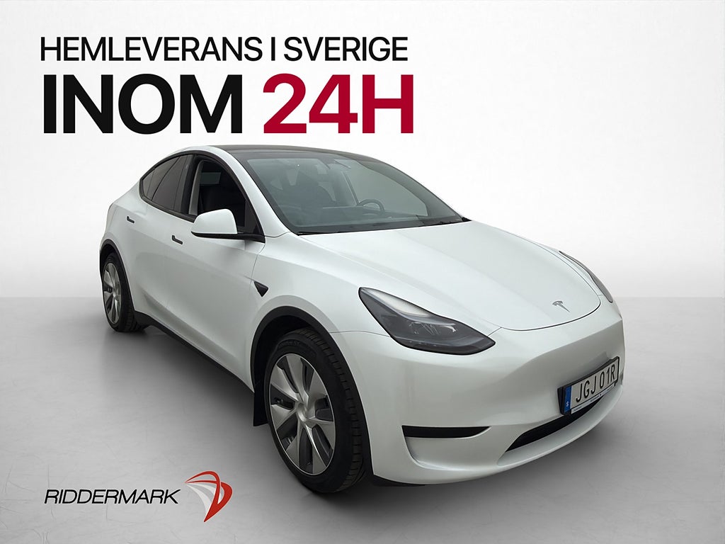 Tesla Model Y Standard Range Svensksåld Panorama MOMS