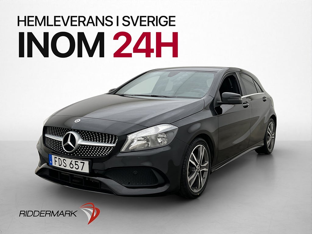 Mercedes-Benz A 180 122hk AMG B-Kamera Carplay Bluetooth