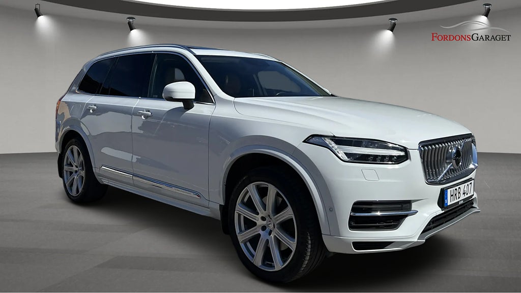 Volvo XC90 T8 TWIN ENGINE AWD INSCRIPTION 7 SITS PANO DRAG SVENSK