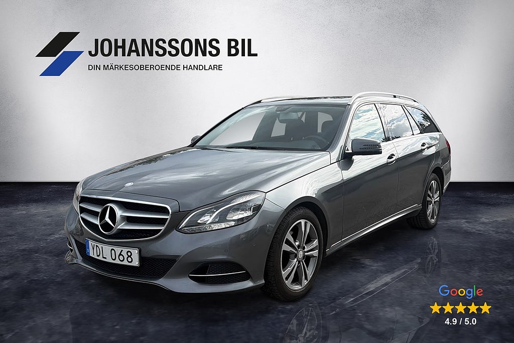 Mercedes-Benz E E 220 T 170hk Avantgarde Drag Navi Motorvärmare 
