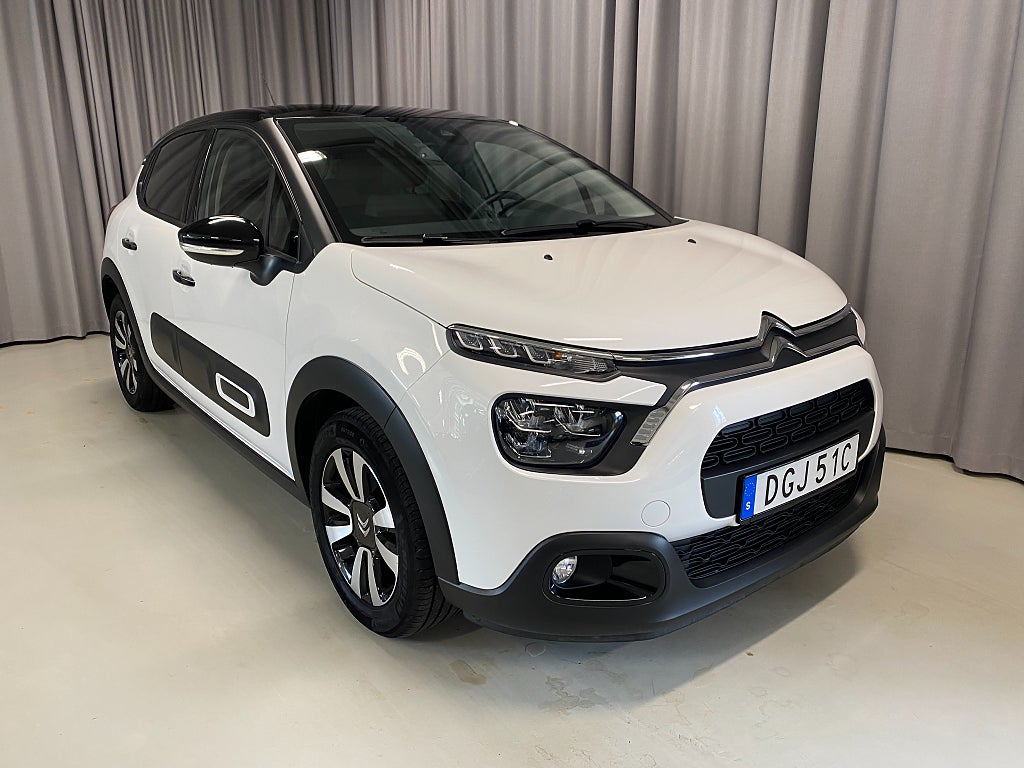 Citroën C3 Shine 82hk Manuell. CarPlay, Keyless
