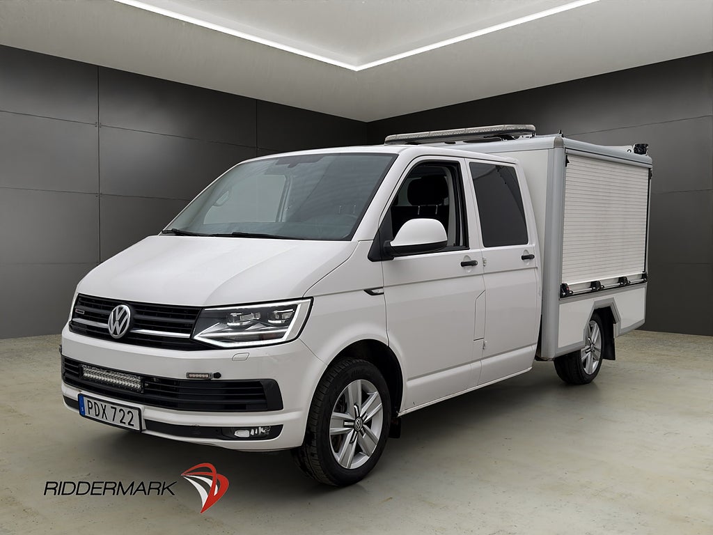 Volkswagen Transporter Dubbelhytt 4M PÅBYGGNAD Drag Moms