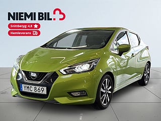 Nissan Micra 0.9 Turbo S&V-hjul M&K-värmare 360kr skatt – bild 1