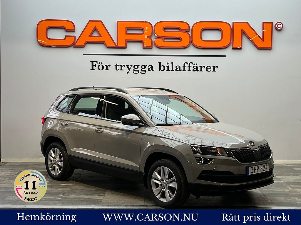 Skoda Karoq 2.0 TDI Ambition P-sensorer Farthållare Euro 6