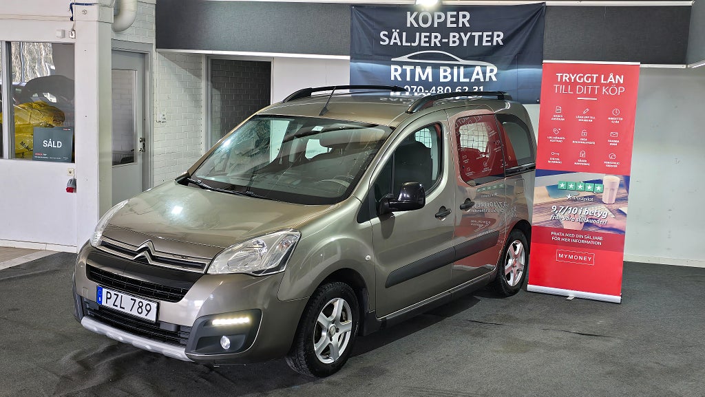 Citroën Berlingo Multispace 1.6 BlueHDi 120 8v Euro 6 536kr/Månaden