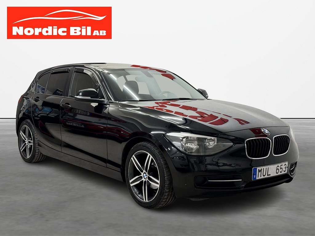 BMW 118 d 5-dörrars Steptronic Sport line 143hk