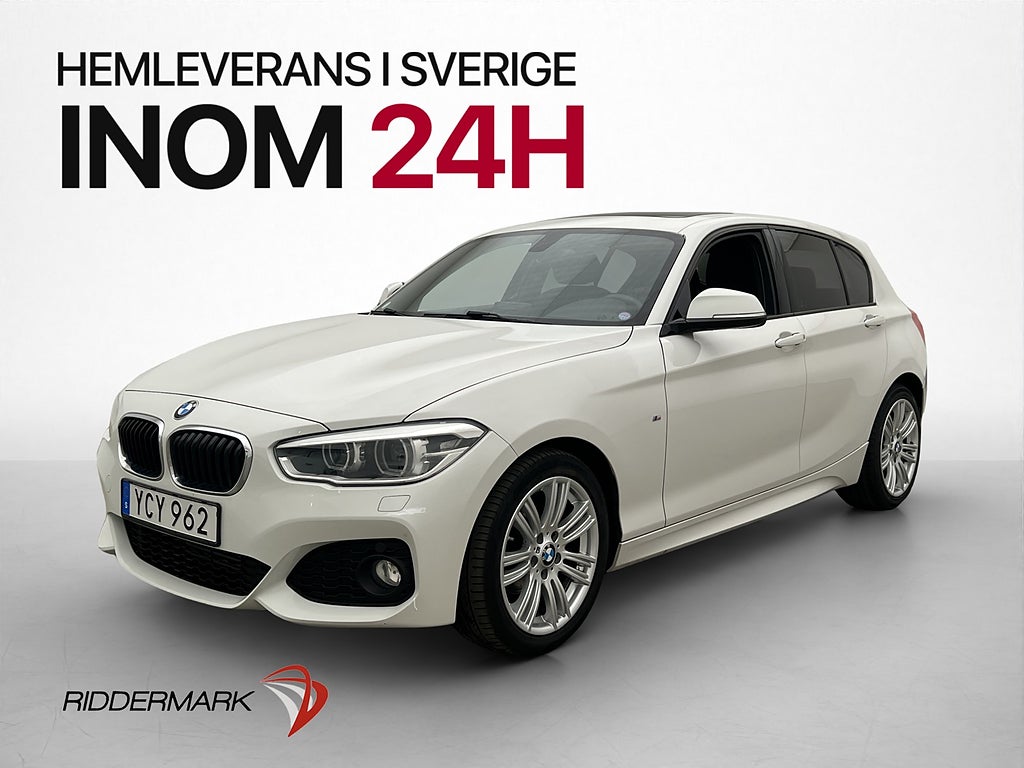 BMW 118 i M Sport Glastaklucka P-Sensorer Bluetooth