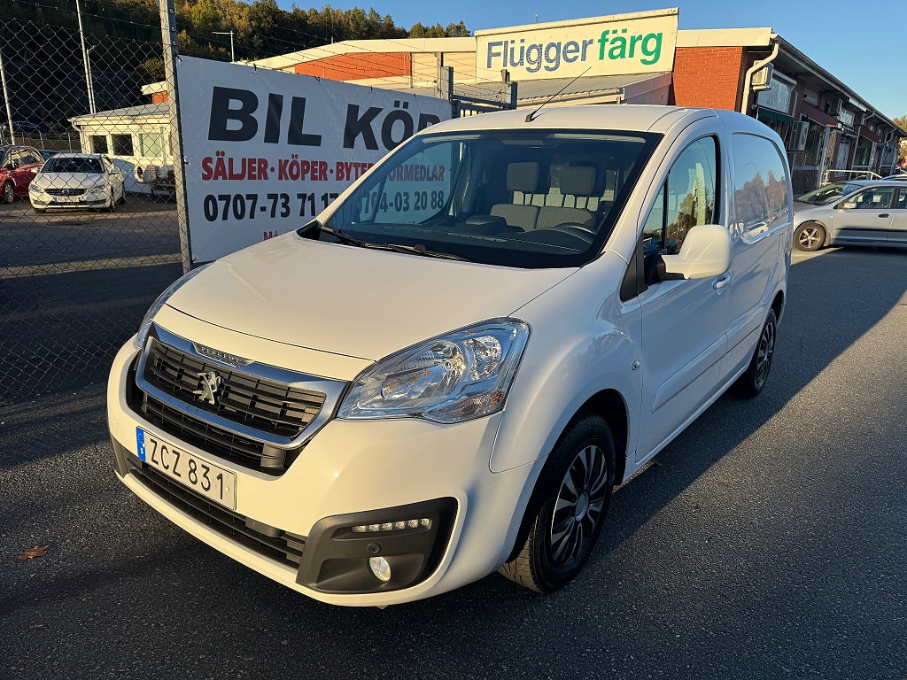 Peugeot Partner Van Utökad Last 1.6 BlueHDi  AUT