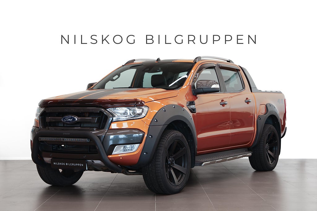 Ford ranger 3.2 TDCi 4x4 | Wildtrak | Jalusi | Värmare | Frontbåge