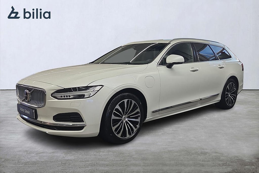 Volvo V90 Recharge T6 Core Bright DRAG I Läder I Klimatpkt