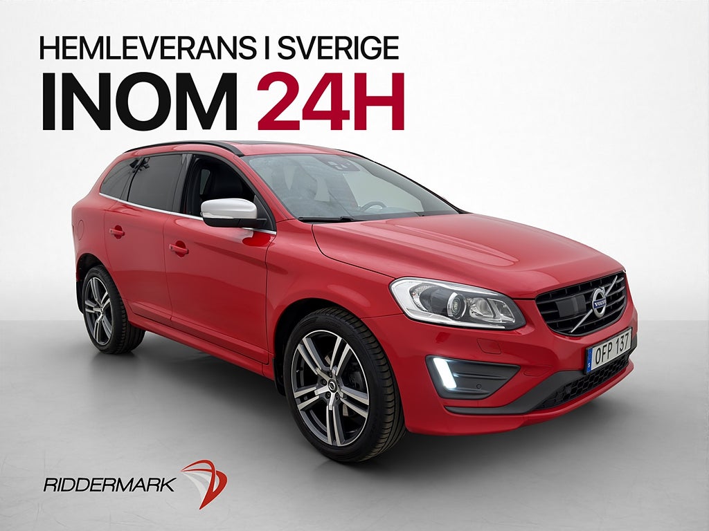 Volvo XC60 D4 AWD R-Design VOC Pano H/K Kamera GPS BLIS Drag