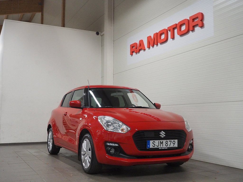 Suzuki Swift 1.2 90hk | Backkamera | Motorvärmare | 2017