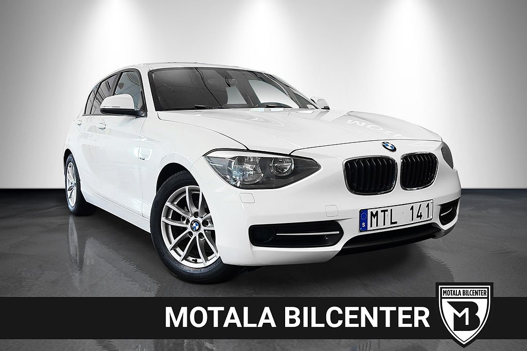 BMW 116 d 5-dörrars Sport line Euro 5. P-Sensor, Keyless