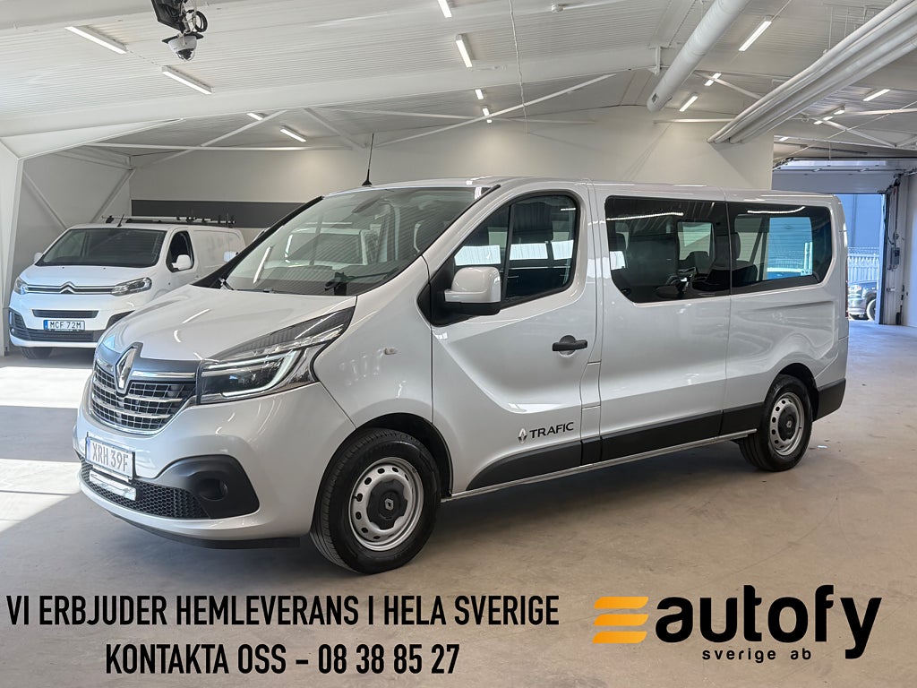 Renault Trafic Grand Kombi 2.0 9-SITS VÄRMARE BACKKAMERA DRAG MOMS