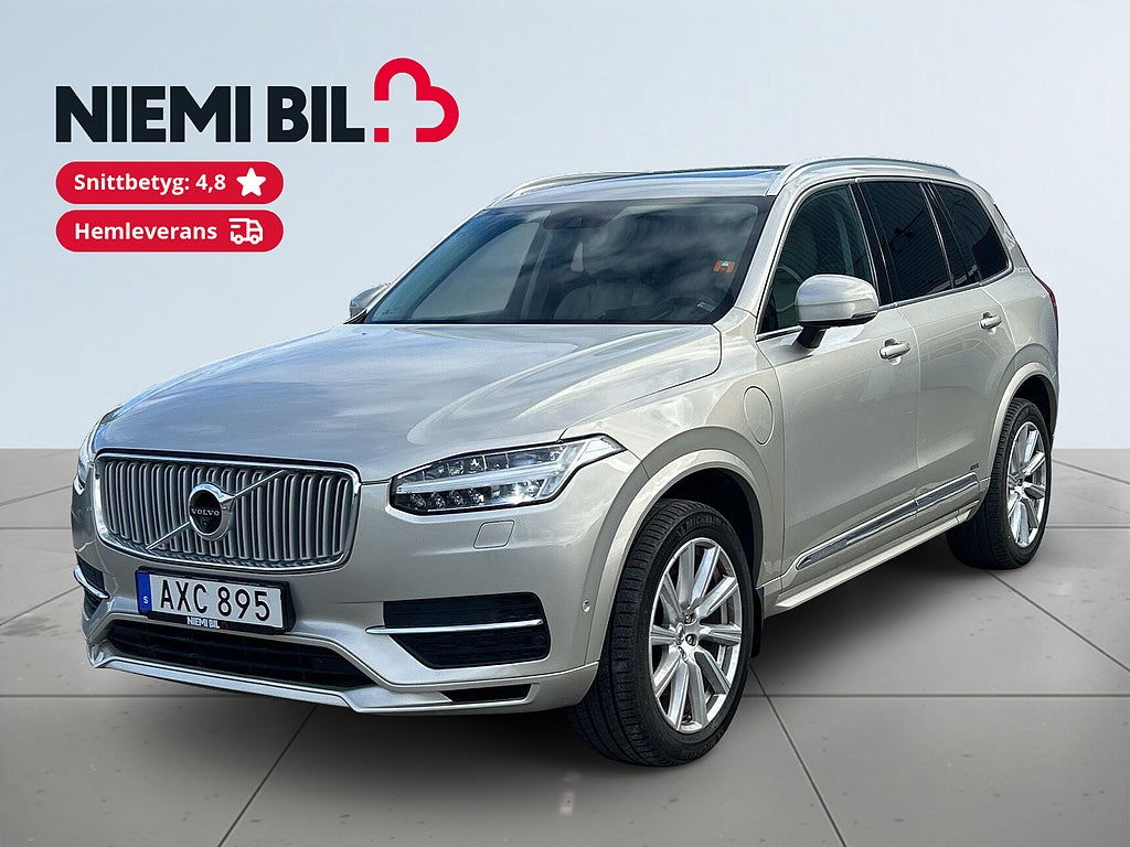 Volvo XC90 T8 TwEn AWD Aut Inscription 360/7-sits/SoV/Pano/Skinn