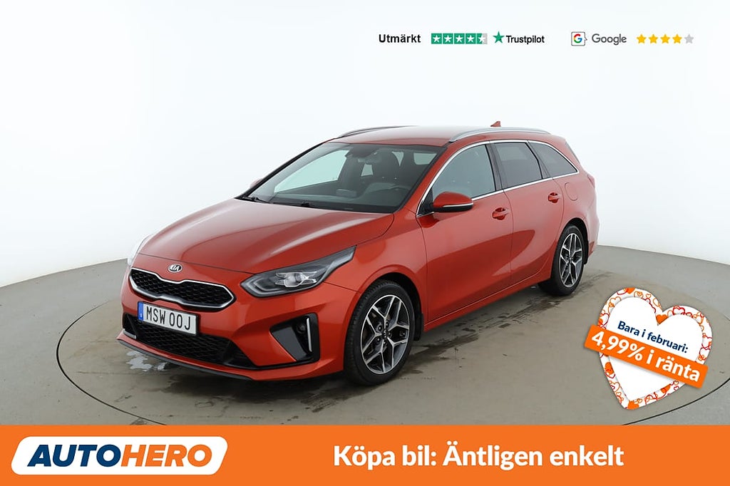 Kia Ceed Sportswagon 1.4 TGDI GT-Line / CarPlay, Backkamera, Rattvärme