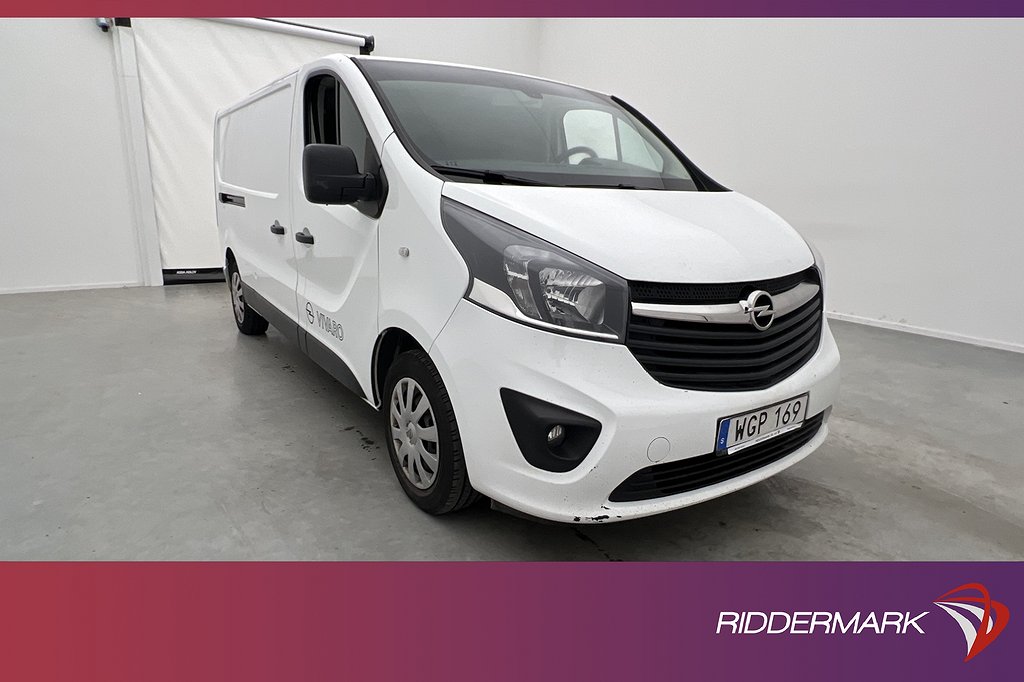 Opel Vivaro L2 1.6CDTI 125hk Fjärr-Värmare PDC 3-Sits MOMS