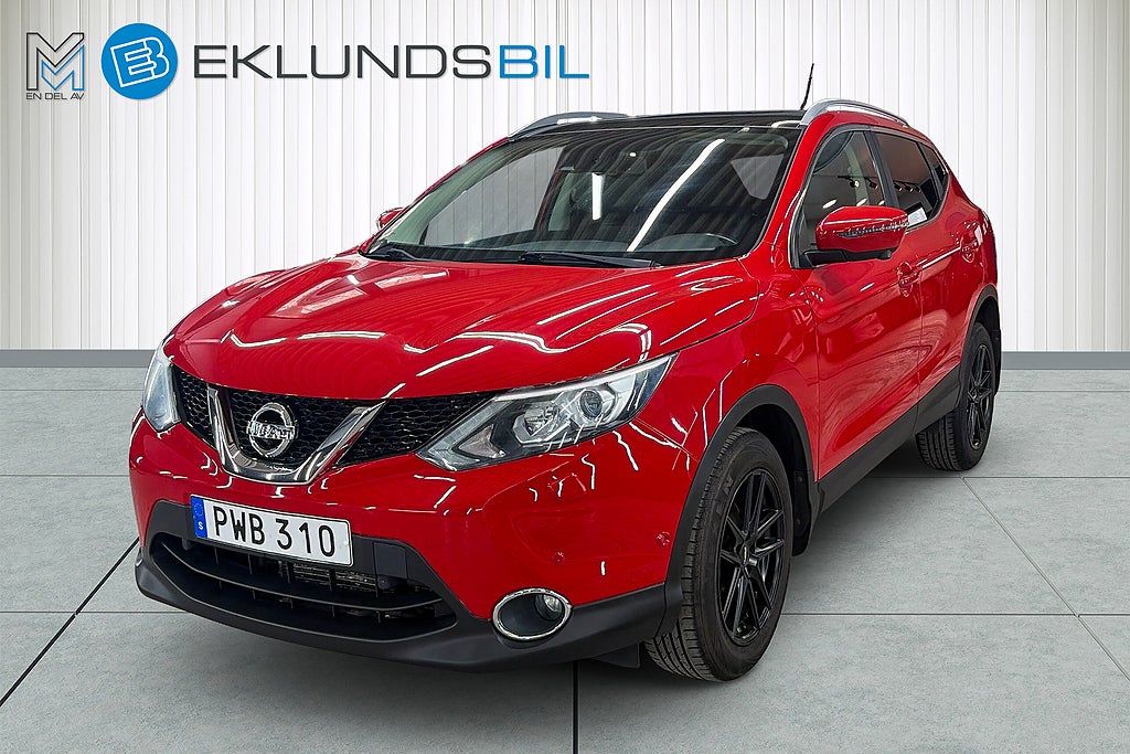 Nissan Qashqai 1.2 DIG-T XTRONIC-CVT Pano 360° kamera Blis PDC  