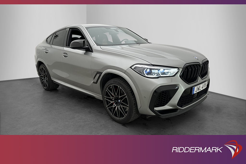 BMW X6 M Competition 625hk M Driver's B&W Sky Lounge Laser