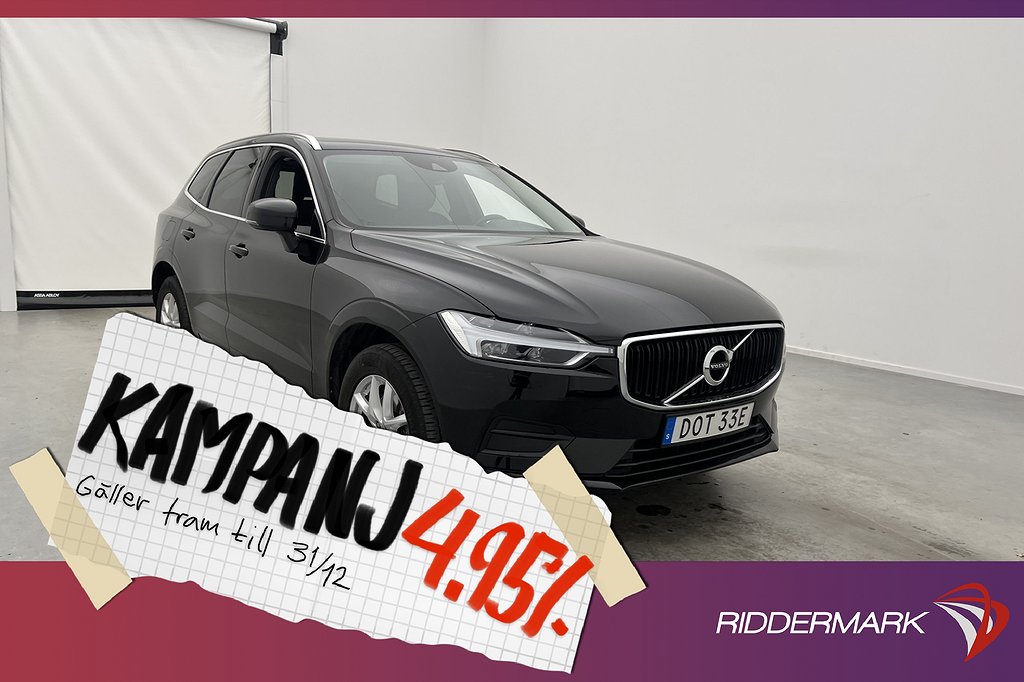 Volvo XC60 D4 Advanced VOC Värmare Rattvärme 4,95% Ränta