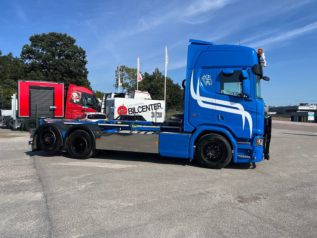 Scania R660 V8 6x2*4 Lastväxlare, ADR, Liftdumper, Euro 6