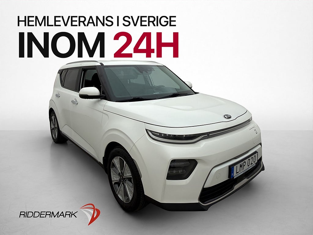 Kia Soul 64 kWh Advance Kamera Navi Halvskinn Två-Brukare