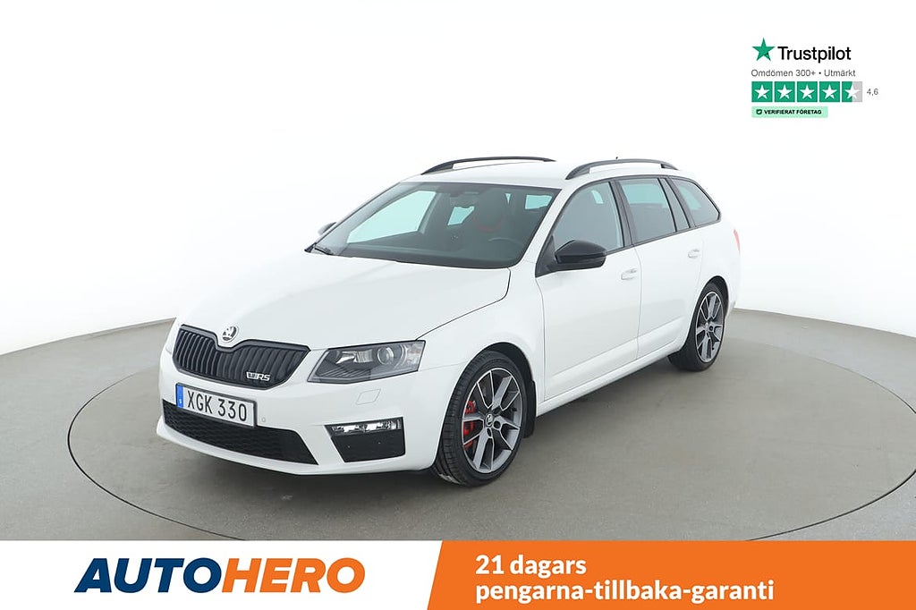 Skoda Octavia Kombi RS 2.0 TSI / Dragkrok, PDC