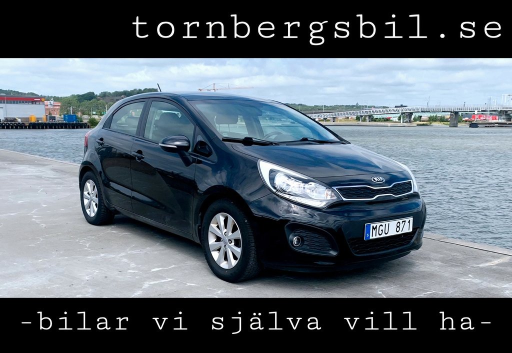 Kia Rio 5-d 1.2 CVVT GLS - *Toppenfin & påkostad*