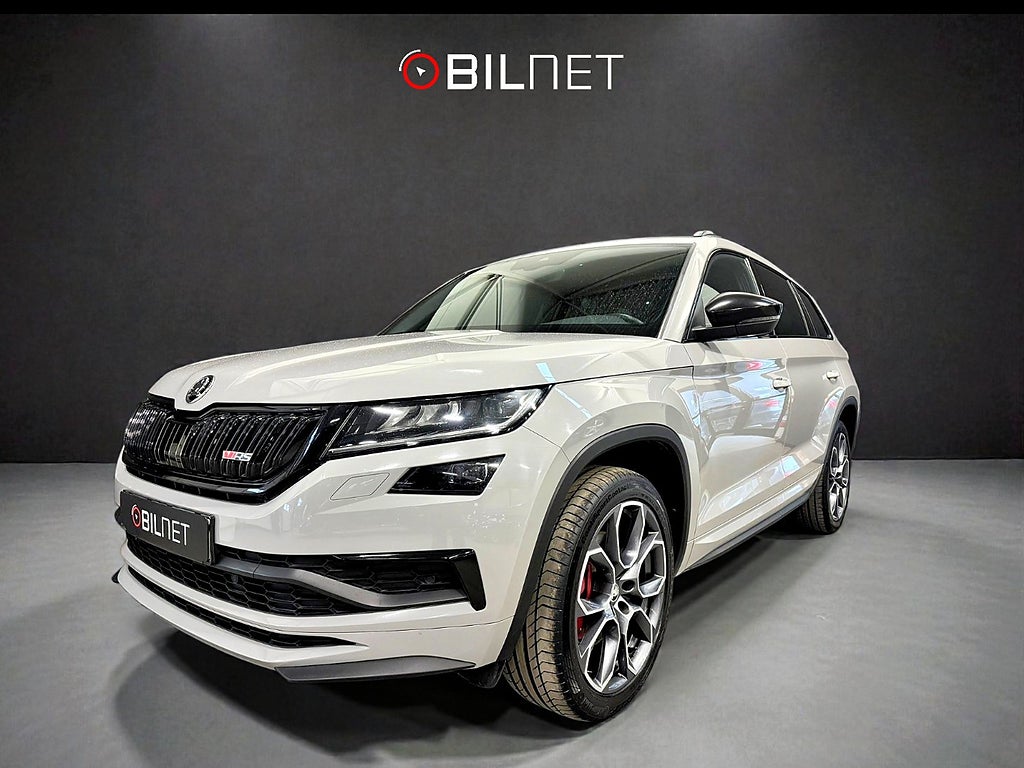 Skoda Kodiaq RS 2.0 TDI 4x4 7-sits Kamera Värmare Drag 20"