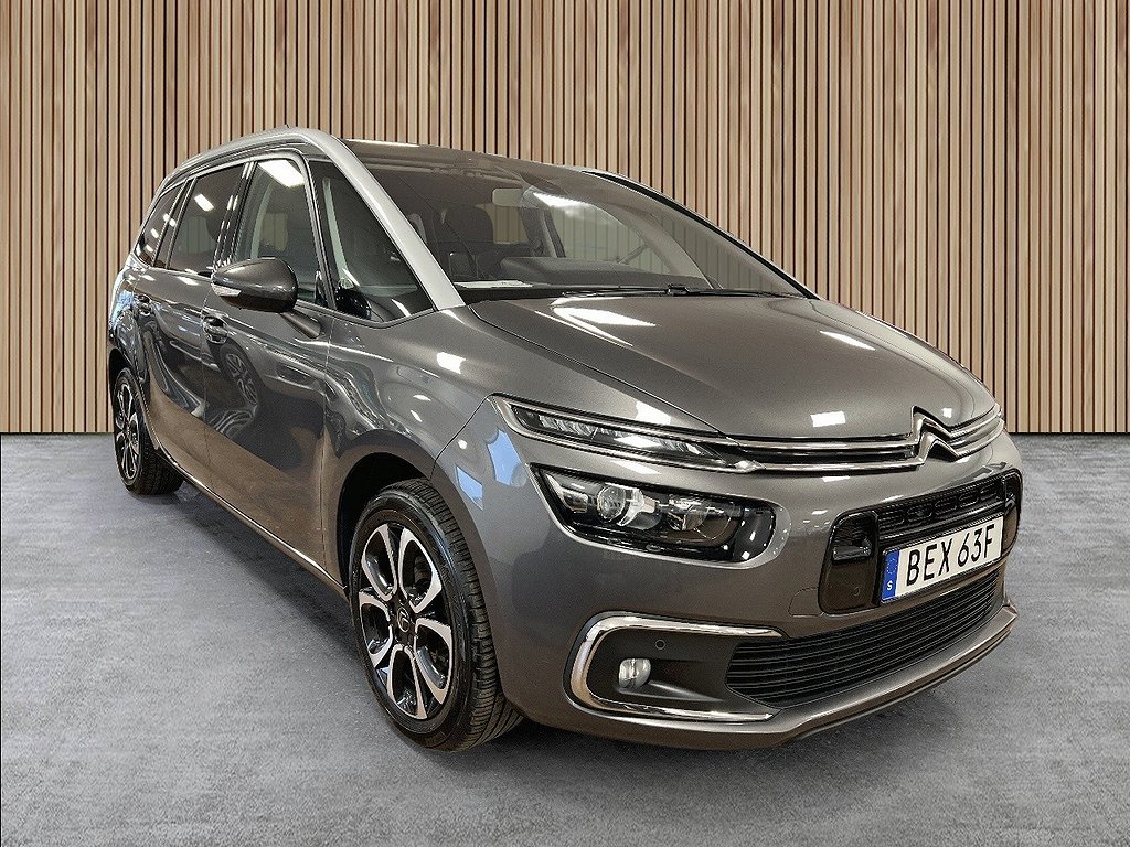 Citroën C4 GRAND SPACETOURER / 1 ÄGARE / DRAG / 7-SITSIG