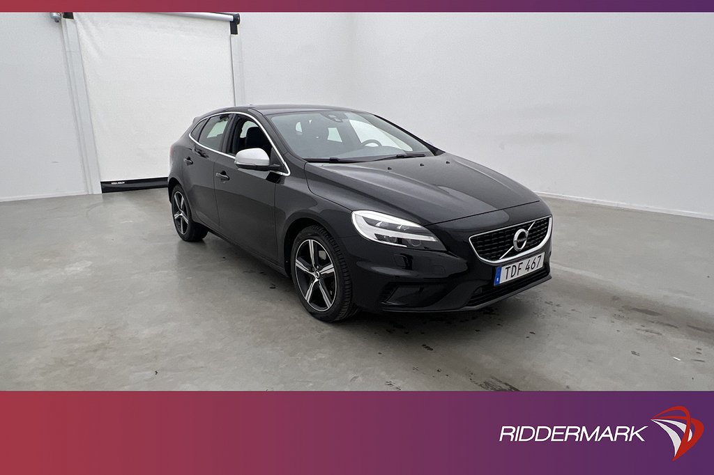 Volvo V40 T3 152hk R-Design VOC Värmare Halvskinn Sensorer