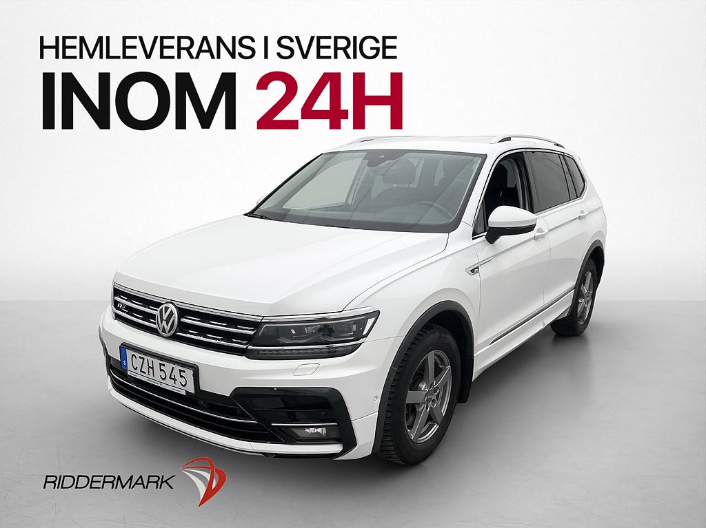 Volkswagen Tiguan Allspace 4M R-Line 7-Sits Värmare Cockpit