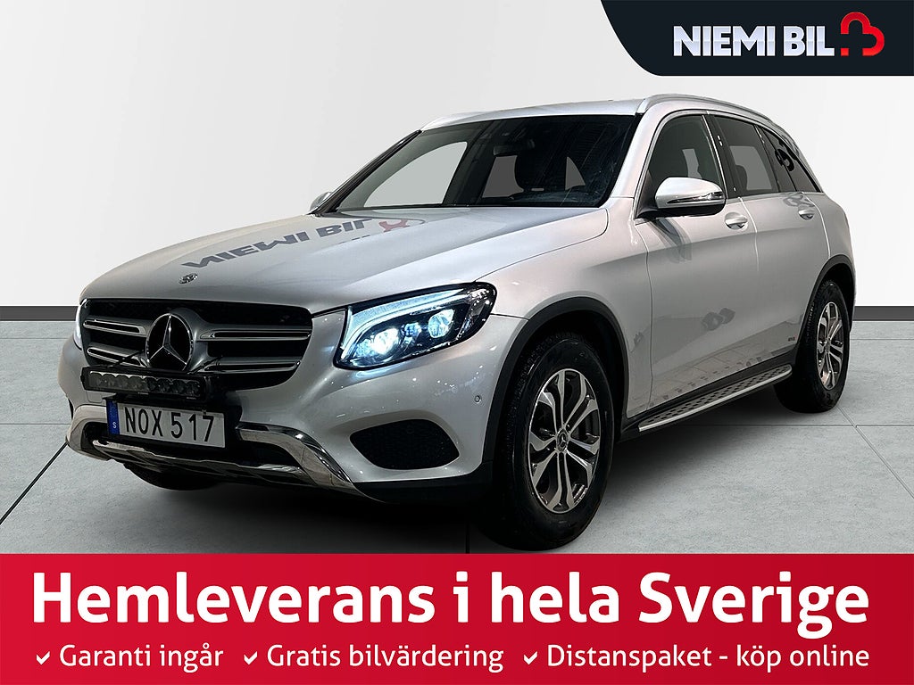 Mercedes-Benz GLC 220 d 4M 9G Drag Kamera Burmester Mvärm Elstol GPS SoV