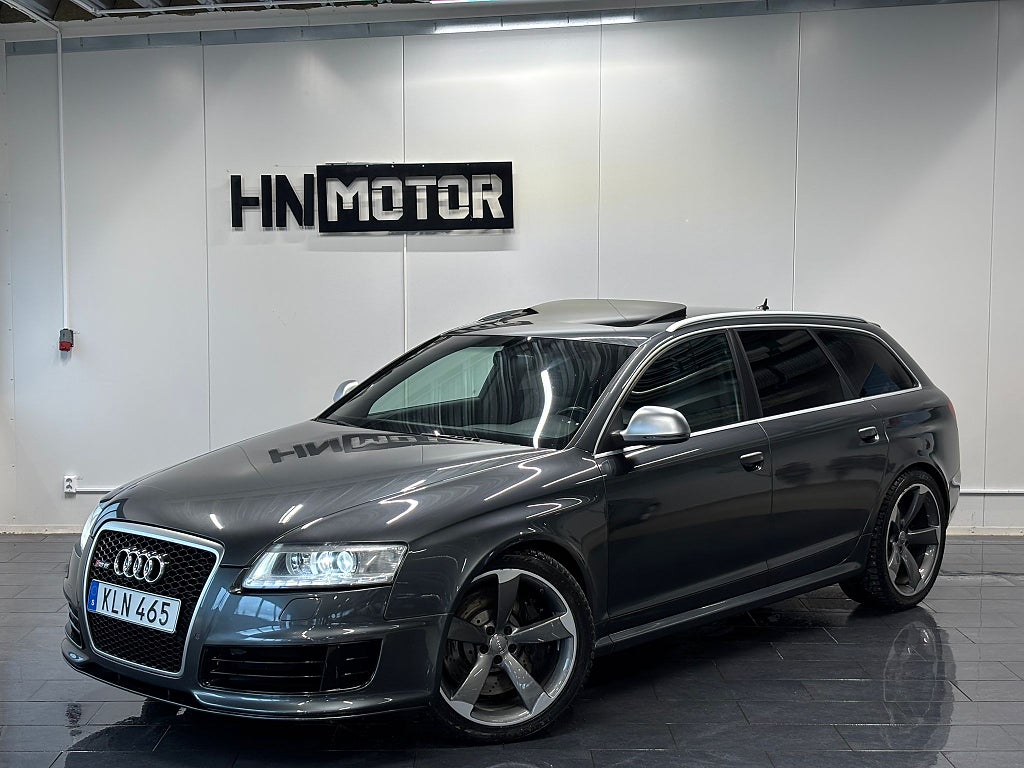 Audi RS6 Avant 5.0 V10 Quattro |SvSåld|TakL|BOSE|BKam|Carbon|
