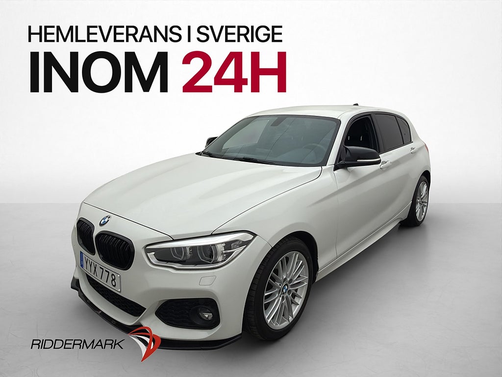 BMW 120D 190hk xDrive M Sport Farthållare Dragkrok Sensorer