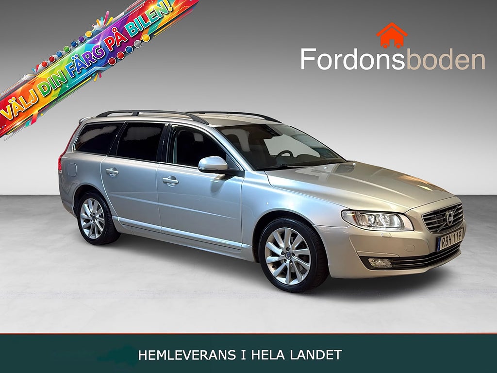 Volvo V70 D4 Momentum Adaptiv Farth. VOC Navi Drag Fullservad