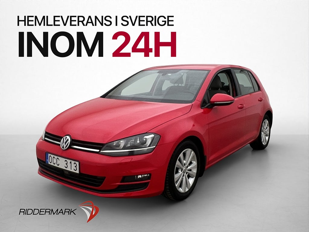 Volkswagen Golf 1.4 TSI 122hk B-Kamera Dragkrok P-Sensorer