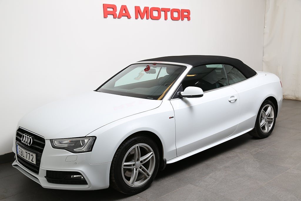 Audi A5 Cabriolet 1,8 TFSI 170hk Sports Edition Aut 2015