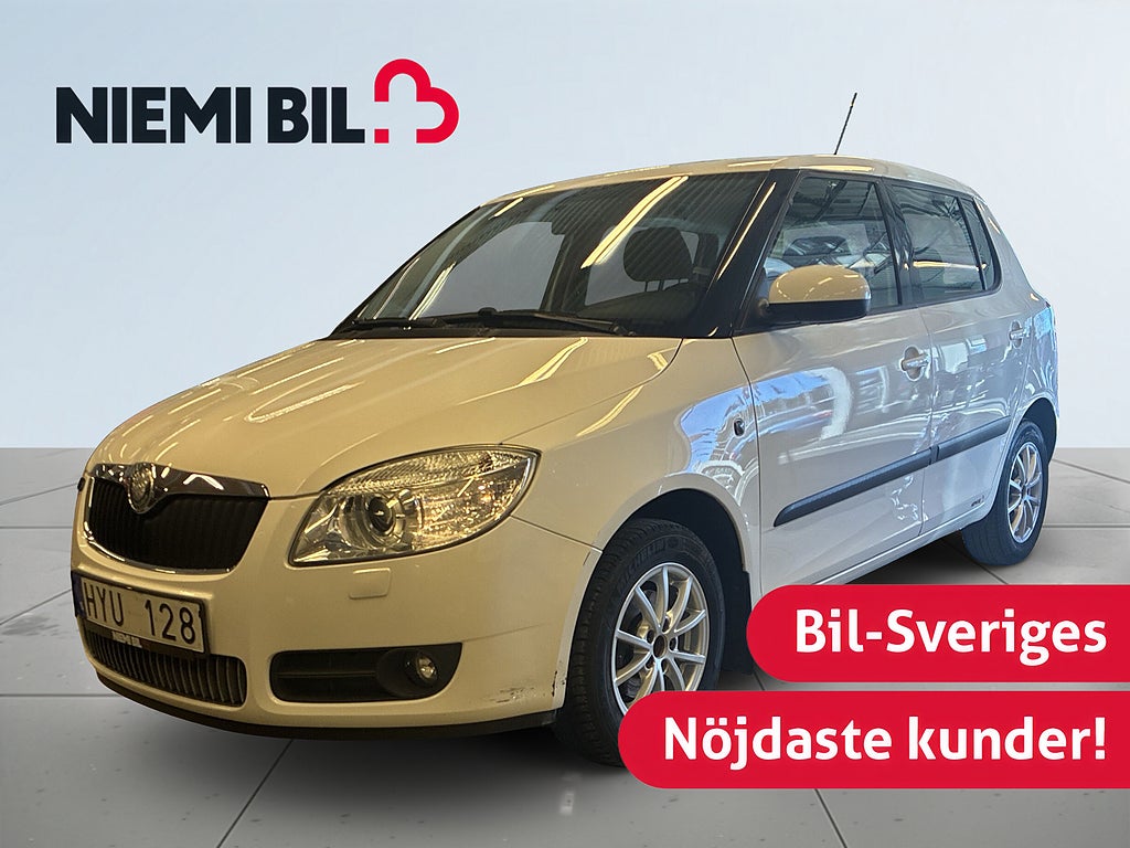 Skoda Fabia 1.2 Ambiente SoV-däck/Kamkedja/Mok-värm/Lågskatt