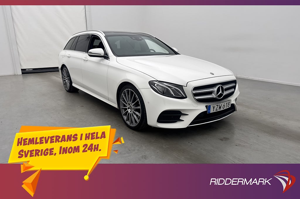 Mercedes-Benz E 400 T 4M AMG Pano Burmester Wide HUD Drag