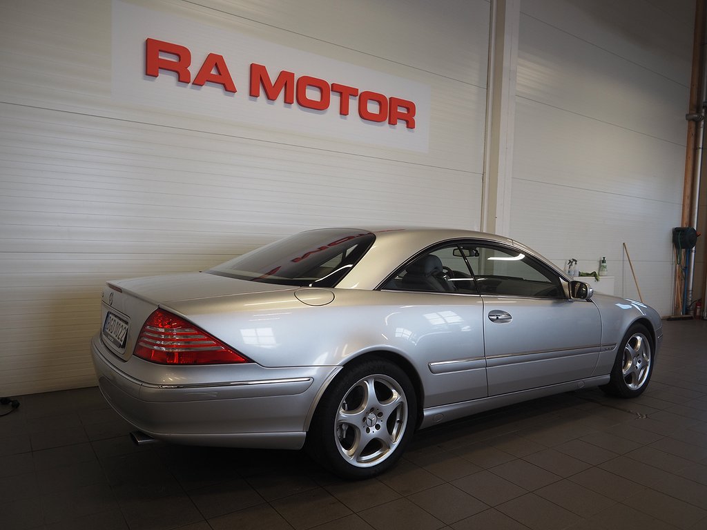 Mercedes-Benz CL 600 V12 500hk | Navi | Kylskåp | Taklucka | 2005