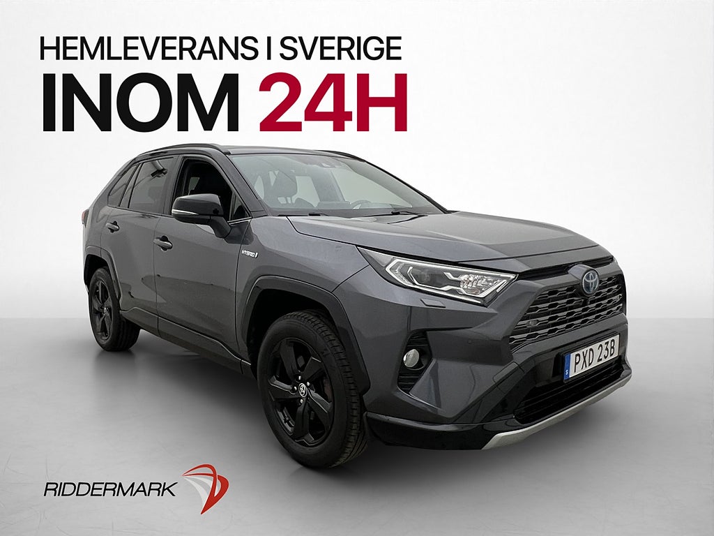 Toyota RAV4 Hybrid 222hk AWD 360º Kamera JBL Adaptiv-Fart