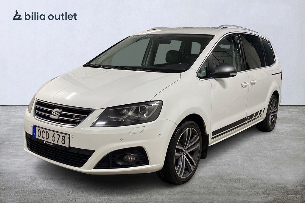 Seat Alhambra 2.0 TDI 4Drive FR-Line 7-sits B-Kam Dragk 184hk