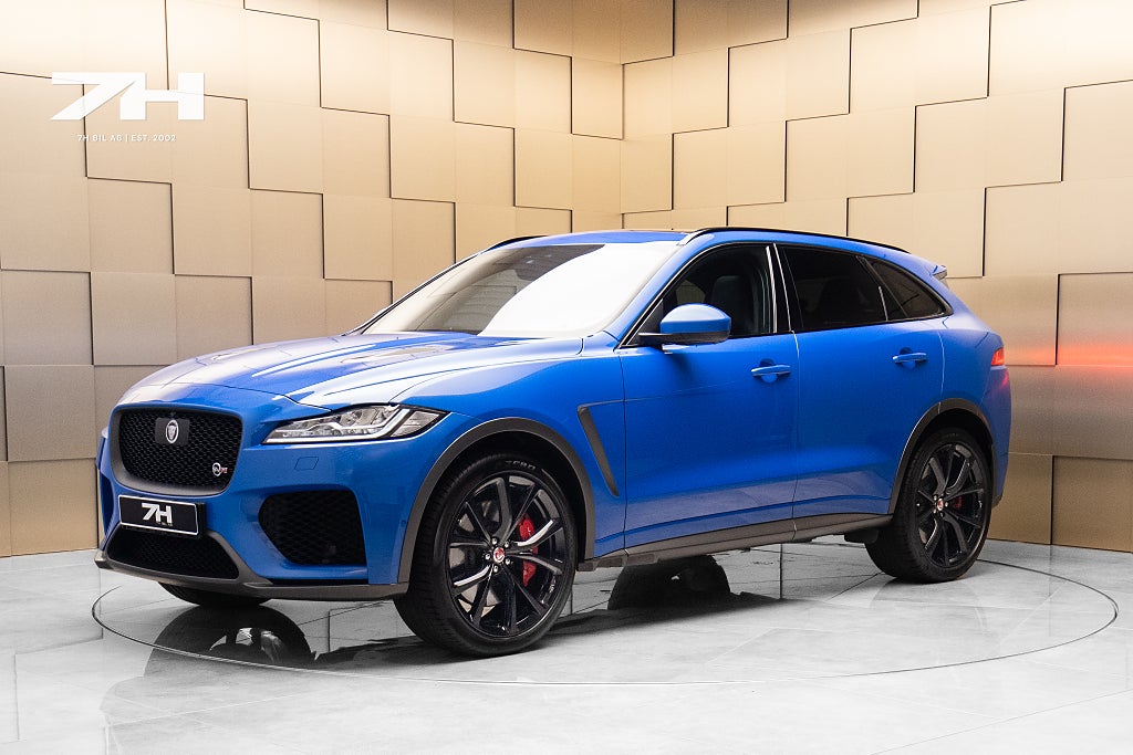 Jaguar F-Pace SVR 550HK / 360 / Meridian / Pano / HuD
