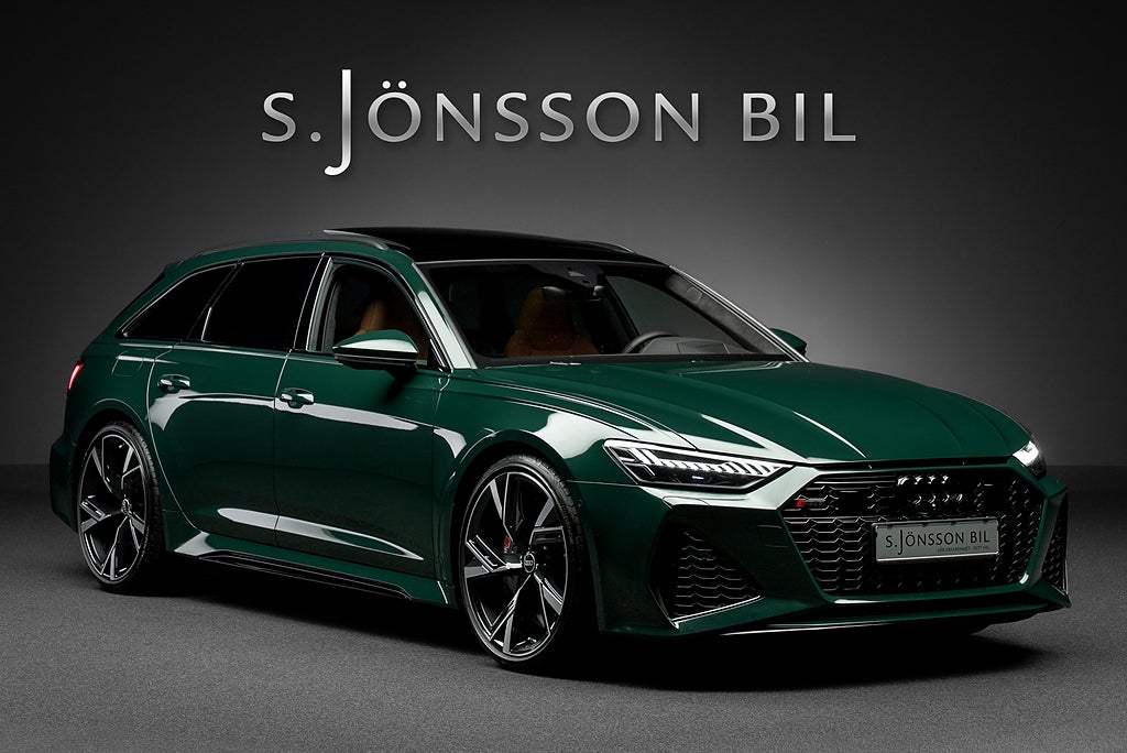 Audi RS6 Avant / Goodwood Green / Keramiska / Se Spec