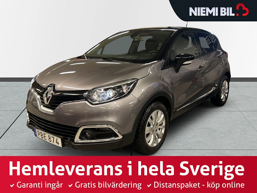 Renault Captur 1.2 118hk Backkamera/MoK-Värm/SoV-Däck/