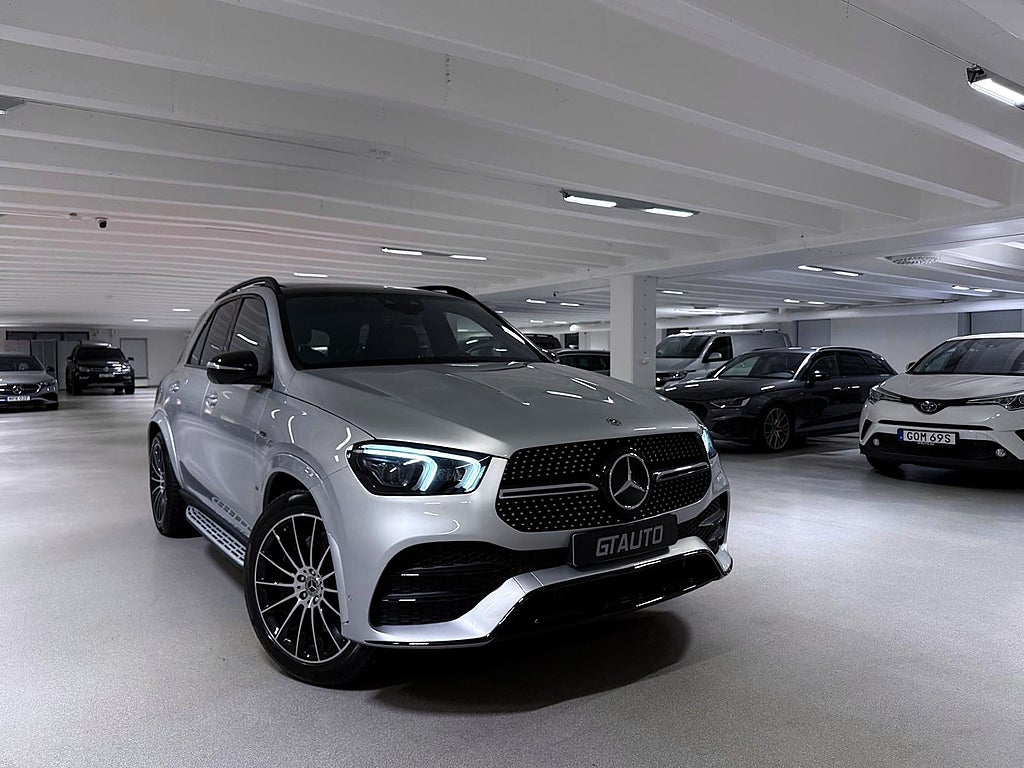 Mercedes-Benz GLE 350 de 4M 320 HK AMG Pano Luftfjädring Moms