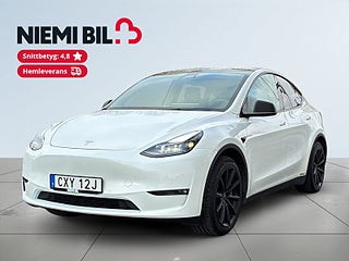 Tesla Model Y Long Range AWD Navi/Elstol/Pano/SoV-Däck/360/Rattvärm – bild 1