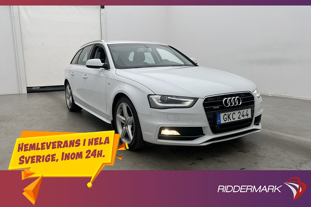 Audi A4 2.0 TDI Quattro S-Line Värmare Sensorer Drag 190hk